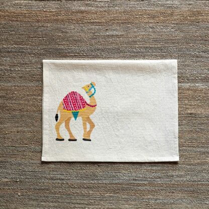 Calyz Indian Camel Tea towel